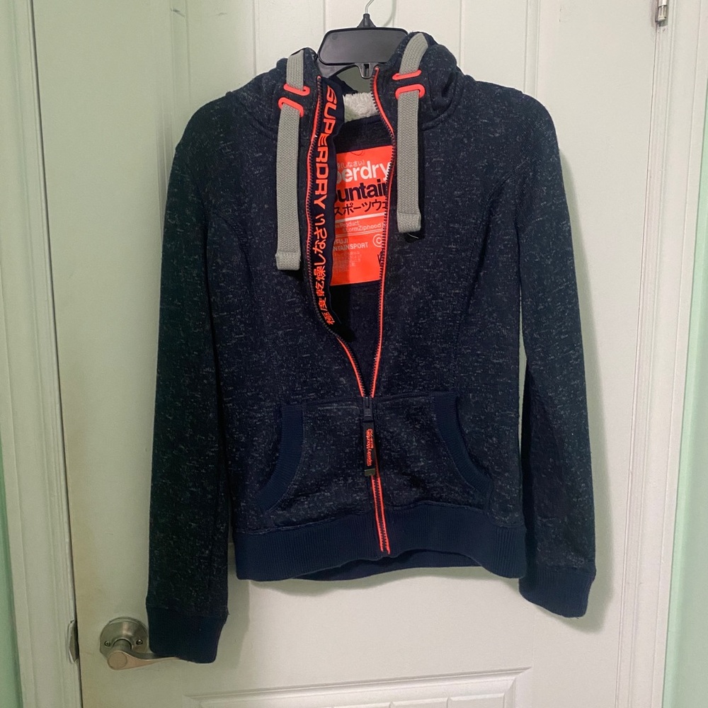 Superdry Japan Sherpa lined Hoodie